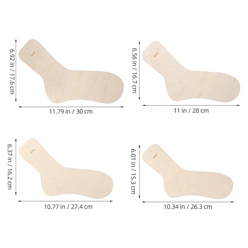 Bloqueurs de chaussettes en bois pour éviter les tricots déformés de taille 40-47