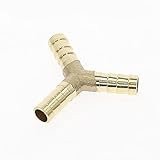 Material: Latón Genérico Conector de tubería de lengüeta de latón, 1 Unidad, Conector de 2, 3 y 4 vías para Manguera de 4mm, 5mm, 6mm, 8mm, 10mm, 12mm, 16mm, 19mm, Accesorios de Tubo de Agua Pagoda de Cobre