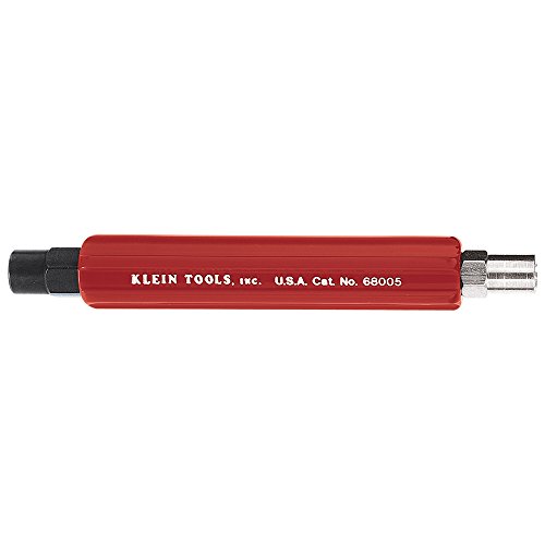 Klein Tools 68005 Wrench, Made in USA, High Impact Can Wrench with 7/16-Inch and 3/8-Inch Hex Sockets for Telecom