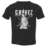 Mateo Chavez 20 Mexico 2026 Soccer Fans Futbol Toddler T-Shirt (Black, 3T)