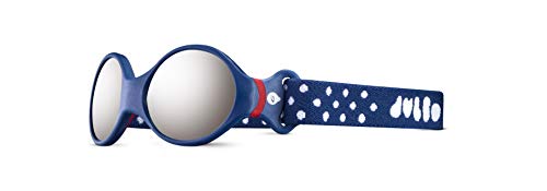 Julbo Lunettes de Soleil - Loop S - Bébés - Bleu Foncé/Rouge - Catégorie 4