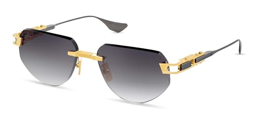 [ディータ] GRAND-IMPERYN YELLOW GOLD BLACK IRON/DARK GREY SHADED 56/17/137 サングラス ユニセックス