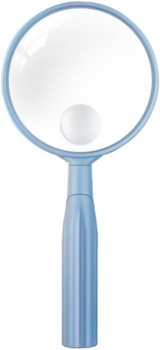 3X Handheld Reading Magnifier Acrylic Optical Lens Student Learning