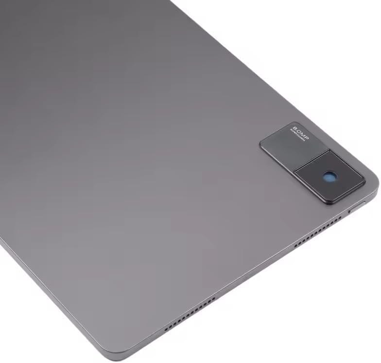 Compatible Rear Glass Panel for Xiaomi Redmi Pad Model 22081283G – Battery Door Back Cover, Battery Back Cover Housing Replacement Part (Black)