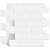 Thicker, WalDecoo White Peel and Stick Wall Tiles, 10-Sheet Stick on Backsplash for Kitchen, Subway Tile Peel and Stick Backsplash for Kitchen and Bathroom?12" × 12"?