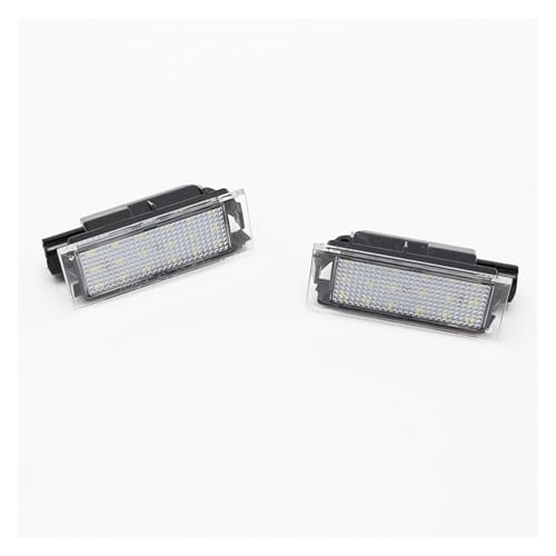 Luces LED placa matrícula Twingo Clio Laguna Master plafón trasero coche 12V