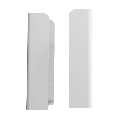 Generic Caixa Magnética do Tecido do Distribuidor Magnético Tecido Fixada na Parede Sem à Moda de Perfuração (Branco)