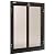 Plexidor Performance Door Mount Pet Doors - with Lock and Key - Energy Efficient Two Panel - Bronze