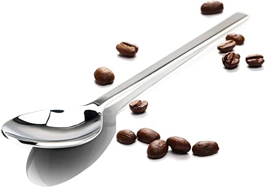 Set Di 8 Cucchiai Da Caffè In Acciaio Inox - Posate Per Dolci, Dessert, Uova - Foto 8