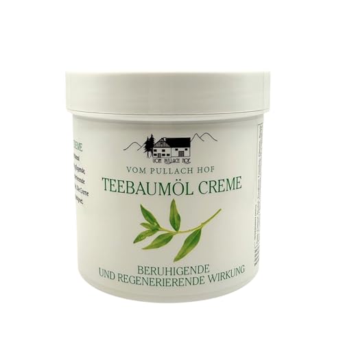 DEMERGY® Crema de Aceite de Árbol de Té Natural 250ml – Hidratante Facial y Corporal para Piel con Acné, Antiséptica, Calmante, Probada Dermatológicamente, Alivia Irritaciones y Rojeces, Uso Diario