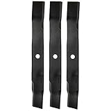 John Deere M145719 62" Deck 3-Pack Mulching Blades Z465 EZTrak Z535M Z540 Ztrak Lawn Mowers