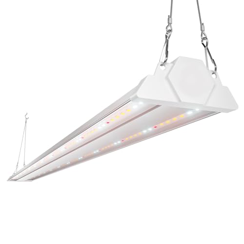 FREELICHT 1Pack 4FT Grow Light for Indoor Plants, 60W=350W, Full Spectrum by FREELICHT - Used condition - US$39.55
