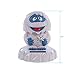 Ruz Rudolph Bumble The Abominable Snowman Christmas Décor Solar Bobblehead, Indoor Home Decor and Holiday Decoration Figurine