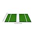 Menolana Golf Hitting Mat Golf Practice Mat Golf Gear Realistic Grass Portable Training Equipment Golf Mat for Indoor Yard Office Home, Green