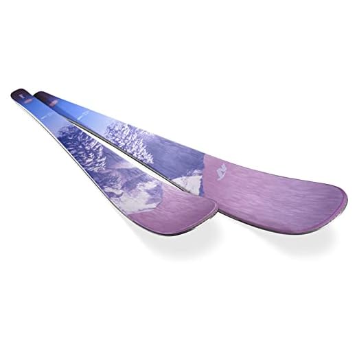 Nordica Women Santa Ana 88 Skis, Color: Violet/White (0A232000001)