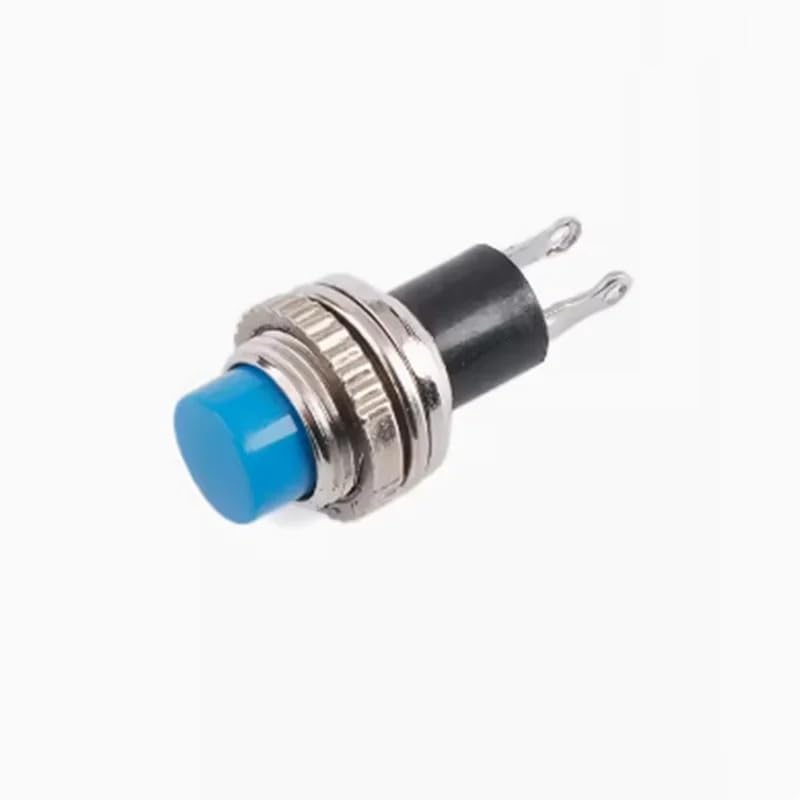 Pulsador de 10mm DS-316 interruptor momentáneo ON OFF para electrónica 5
