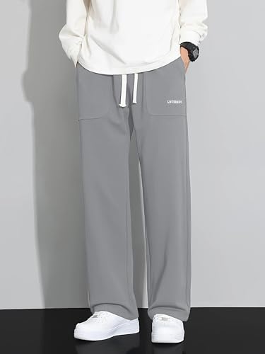 Image of Samfor Mid Rise Stretchable Baggy Track Pants for Men - Premium Polycotton Causal Baggy Fit Jogger