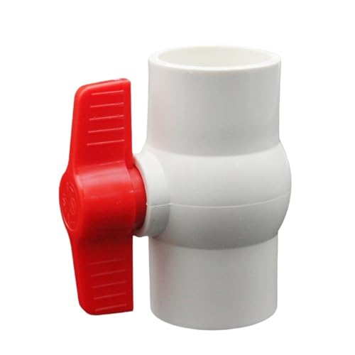 Válvulas de bola de PVC DN25 con interruptor de enchufe y cierre para agua 5