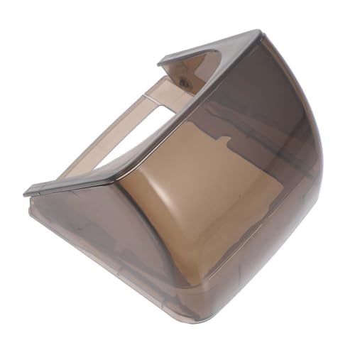 FUNOMOCYA Box Socket Waterproof Box Doorbell Light Switch Cover Switch Socket Cover for Wall Electric Outlet Proof Outlet Plug Cover Outlet Plug Electrical Protector Safety Black Plastic