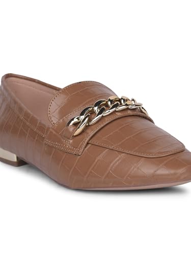 Image of Bata 5515 JESS RED Ballerina Shoes for Women | Ideal for Both Casual and semi-Formal Occasions | Comfortable | Lightweight | All Day Comfort Size- 1