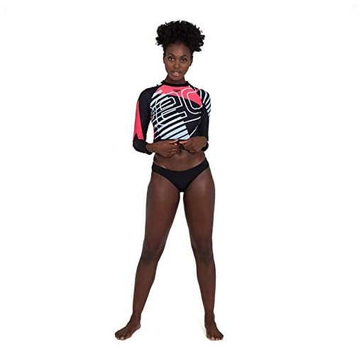 Speedo Placement Long Sleeve Wrap Back Top dames Tankini set - Image 3