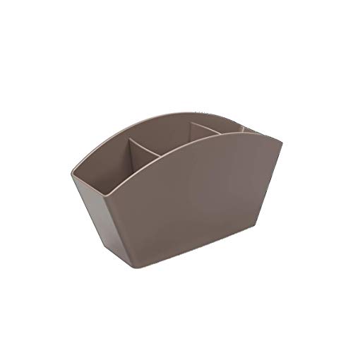 Escorredor de Talheres Basic, 21,5 x 10,6 x 4,5 cm, Warm Gray, Coza