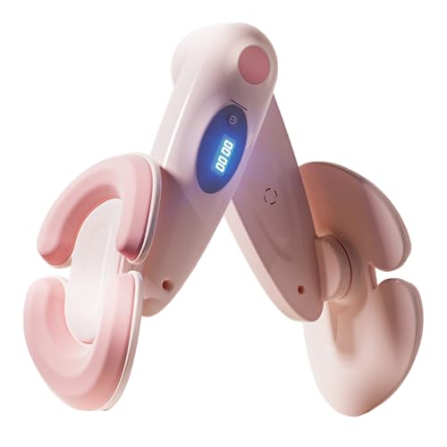 Beckenbodentrainer für Frau und Mann, Oberschenkeltrainer Beintrainer für Frauen, Einstellbar - Winkel Beckenbodentraining Arm Rücken Trainingsgerät für Zuhause Gym Yoga Heim-Fitnessstudio, Rosa Beckenbodentrainer für Frau und Mann, Oberschenkeltrainer Beintrainer für Frauen, Einstellbar - Winkel Beckenbodentraining Arm Rücken Trainingsgerät für Zuhause Gym Yoga Heim-Fitnessstudio, Rosa