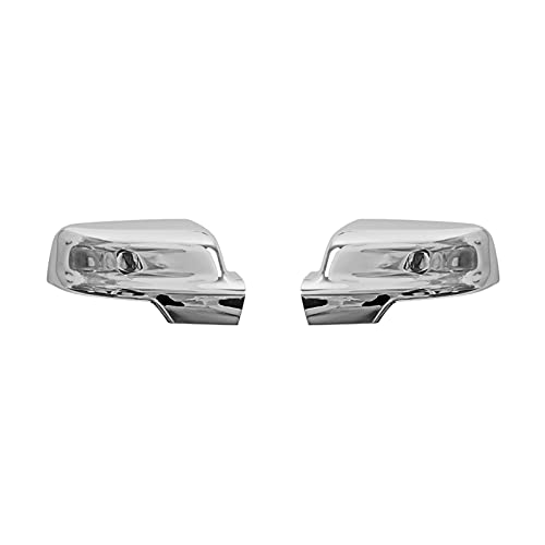 Coques de rétroviseur ABS anti-rayures pour RAM 2018-2021 couleur chrome
