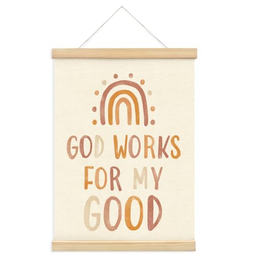 273LH-guahua-kids - Pósteres artísticos de pared enmarcados con colgador de madera