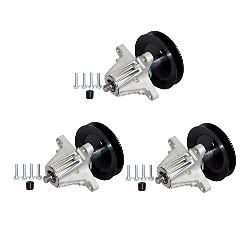 SCBHWJ 618-06978 918-06978 Spindle Assembly with Pulley Compatible with RZT-S54 MTD Troy Bilt TB2454 Craftsman T8400 G8400 Z6660,fit 54