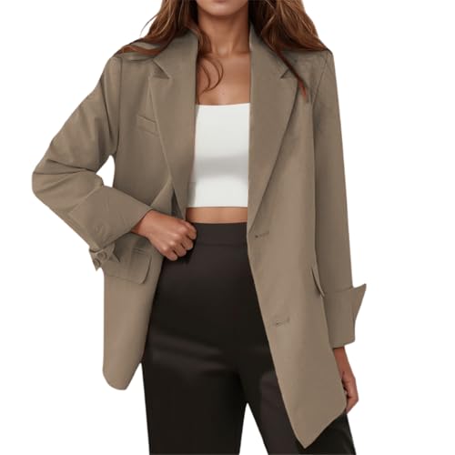 Chaqueta de otoño mujer holgada para solucionar tu look diario