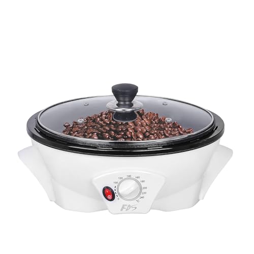 Catálogo para Comprar On-line Tostadores de café Top 5. 50 AccesorioDisplays® Tostador de café doméstico de 1 libra Tostador de granos de café eléctrico 0-240 ℃ Antiadherente, 110 V, 1200 W 15783