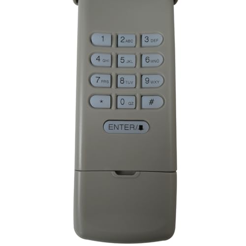 Garage Door Opener Remote Keypad for LiftMaster 8500, 8550, 8557, 8587 84501, 84602, 85503, 87504, 87802 Models with Yellow Learn Button by YTXXDEUS