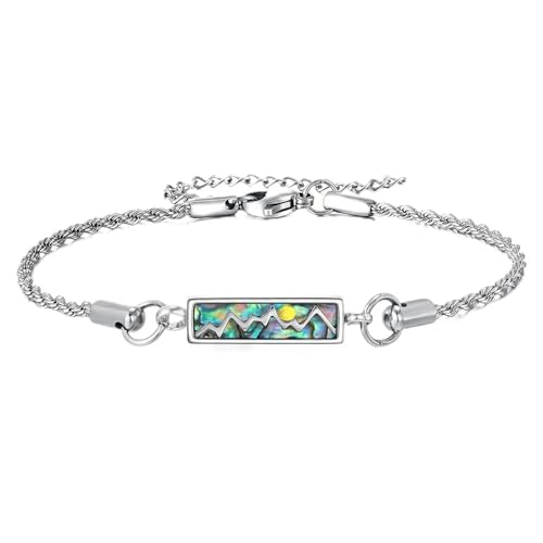 Bracelet urne infini Vadmans en argent massif 925 pour cendres d'animaux