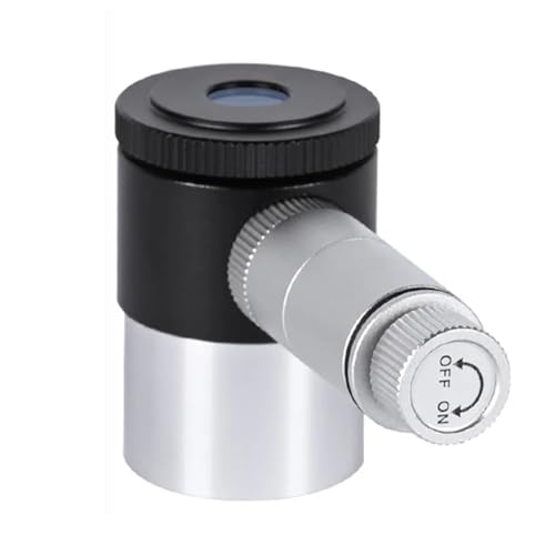 Accesorios para telescopios ocular iluminado 1,25 retícula doble línea 12,5 mm