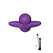 FURTHERNEXT Pogo Ball with Trick Board & Ball Pump, Pogo Jumper Toy by Air Kicks for Kids Ages 6 & Up and Adults, Great Gift for Kids (Purple)