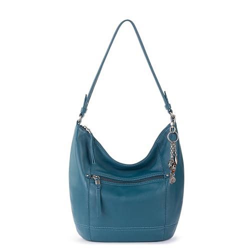 Image of The Sak Sequoia Hobo Bag - Premium Large Leather Women's Handbag for Everyday & Travel - Durable Purse With Zipper Pocket