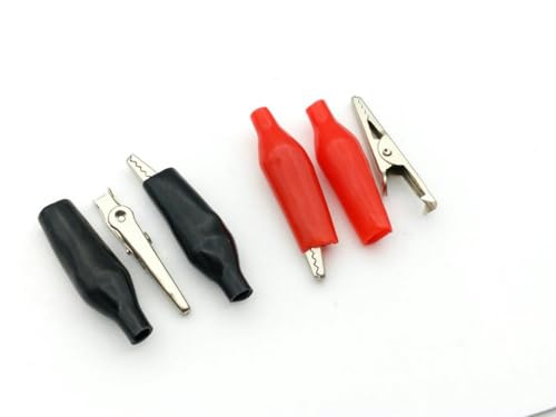 for 1000 PCS Length 35MM Alligator Clip Clamp for Testing Probe Meter miniatura 1