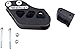 T.M Design Works FACTORY EDITN REAR CHAIN GUIDE Driveline Rear Chain Guide with Powerlip Rollers BLK- RCG-GGM-BK