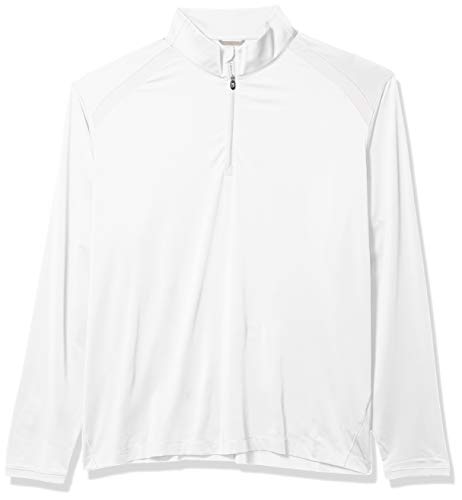 Cutter & Buck Men's Moisture Wicking, 50+ UPF Williams Half Zip Pullover