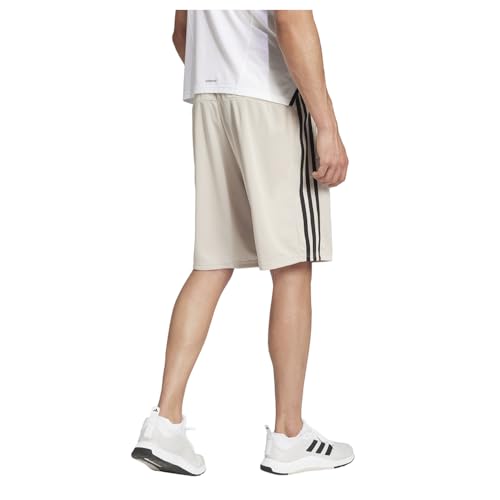 Image of adidas Tr-ES PIQ 3Sho Men Blue Training Shorts Size -