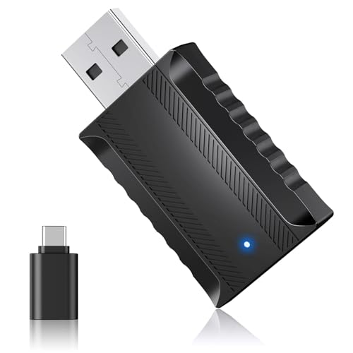 iHeylinkit 2 in 1 carplay Wireless Adapter & Mini Android Auto with Fast Stable Connection