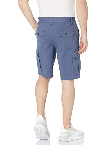 Image of Amazon Essentials Men's 10 inch Classic-Fit Cotton Twill Cargo Shorts with Multiple Pockets, Zip Fly, Button Waist (Available in Big & Tall)