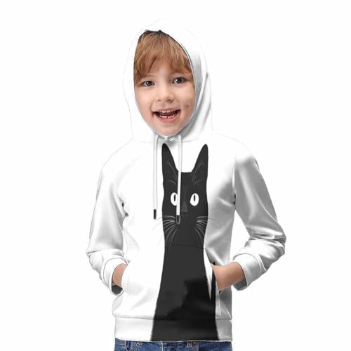 Pull chaton mignon à capuche pull cadeau parfait pour ados - 5