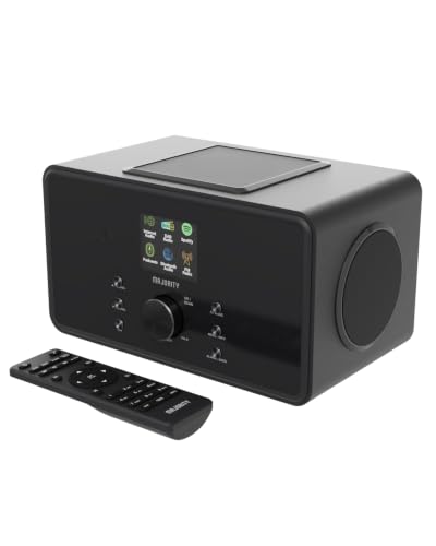MAJORITY Bard Bluetooth Internet Radio with DAB+ 100W 2.1 Speakers