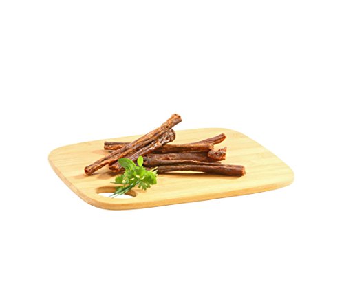 Dehner Best Nature Hundesnack, Leckerli 100 % natürlich / fettarm, auch für übergewichtige Hunde, Fleisch-Sticks vom Weiderind, 200 g