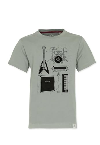 Band of Rascals Kinder Kurzarm T-Shirt I Wanna Rock aus Bio-Baumwolle moos Gr. 146
