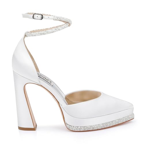 Image of Badgley Mischka Women's Eliana Pointed Platforms | Dress Shoes