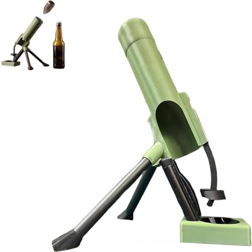 La Mejor Recopilación de Minitirador de cerveza para comprar online. 48 Beer Bottle Mortar Bottle Opener, 51mm Tactical Cap Launcher with Hands-Free Push Down Design, Novelty Automatic Beer Opener for Home Bar Party Decor, Unique Fun Gifts for Men Dad...