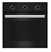 Empava 24" Tempered Glass Built-in Single Gas Wall Oven 1500W Black